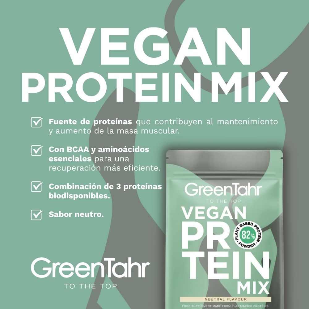VEGAN PROTEIN MIX 80% VAINILLA ECO – 750g