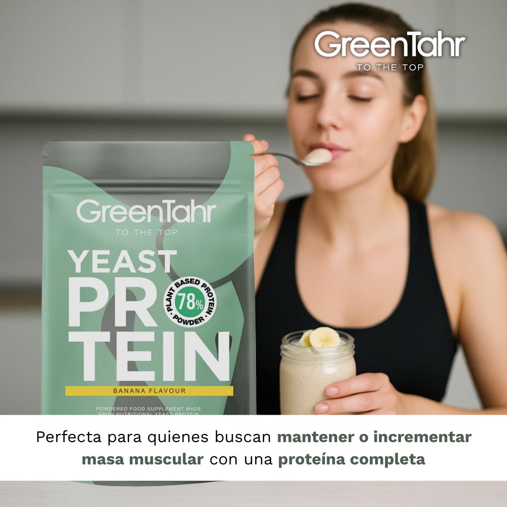 PROTEÍNA DE LEVADURA NUTRICIONAL SABOR BANANA – 750g