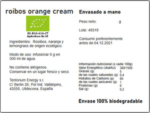 ROOIBOS ORANGE CREAM GRANEL